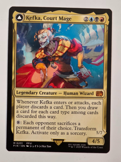 Kefka, Court Mage M0231 Regular Final Fantasy Magic the Gathering NM - Image 1