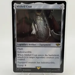 MTG Mithril Coat 0245 Universes Beyond: LOTR Tales of Middle-Earth NM Unplayed - Image 1