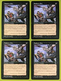 Sadistic Glee x4 Tempest 4x Playset Magic the Gathering MTG - Image 1
