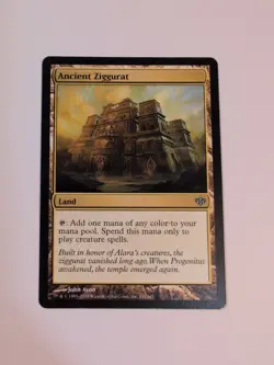 1x Ancient Ziggurat MTG Conflux Regular MP - Image 2