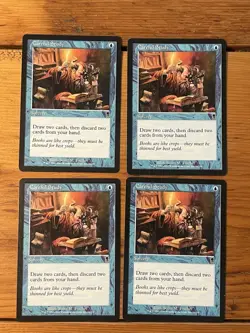 MTG - Magic the Gathering - Careful Study ×4 - Odyssey - NM - Image 1