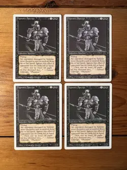 MTG - Magic the Gathering - 4x Hypnotic Specter x4 - Revised - 3rd Edition - Image 1