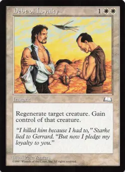 MTG - Debt of Loyalty - Weatherlight - Image 1