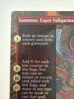 Summon: Esper Valigarmanda (Borderless) Commander: Final Fantasy Foil - Image 2