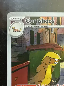 Pokemon Gumshoos 153/132 Me01: Mega Evolution Holo Illustration Rare (NM) - Image 2