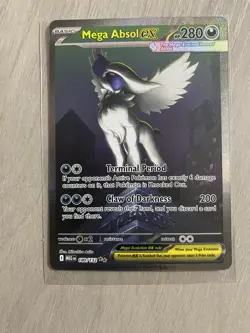 Pokemon Mega Absol ex Mega Evolution 180/132 Special Illustration Rare TCG - Image 1
