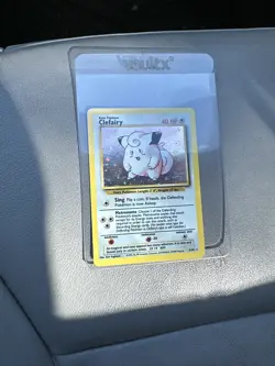 Pokemon TCG Clefairy Base Set 5/102 Holo Unlimited Holo Rare - Image 1