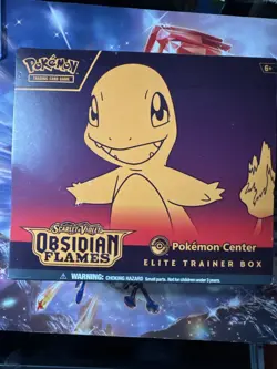 Pokemon Obsidian Flames Pokemon Center Etb Sealed - Image 1