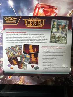 Pokemon Obsidian Flames Pokemon Center Etb Sealed - Image 3
