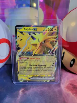Zapdos Ex 049 Pokemon TCG S&V Black Star Promo Holo NM - Image 1