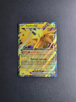 Zapdos Ex 049 Pokemon TCG S&V Black Star Promo Holo NM - Image 2