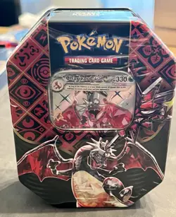 Pokemon Scarlet Violet Paldean Fates Charizard Tin, Sealed - Image 1