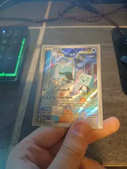 Pokemon TCG Eiscue 205/193 Paldea Evolved Holo Illustration Rare LP - Image 1
