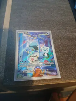 Pokemon TCG Eiscue 205/193 Paldea Evolved Holo Illustration Rare LP - Image 3