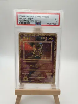 Ancient Mew Movie Game Promo FA Holo Pokemon TCG 2000 PSA 5 - Image 1