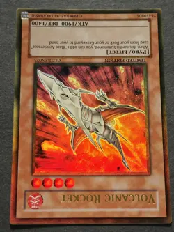 Volcanic Rocket Limited Edition GLD2-EN023 Gold Series Yu-Gi-Oh! Card. - Image 4