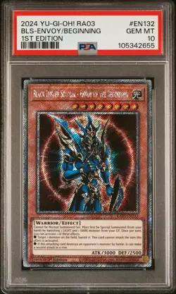 2024 1ST ED #EN132 BLACK LUSTER SOLDIER - ENVOY OF THE BEGINNING PSA 10 - Image 1
