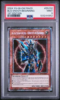 2024 1ST ED #EN132 BLACK LUSTER SOLDIER - ENVOY OF THE BEGINNING PSA 9 - Image 1