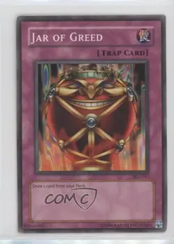 Jar of Greed Unlimited YuGiOh Starter Deck Kaiba Evolution #SKE-047 2004 - Image 1