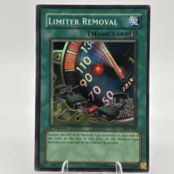 Yu-Gi-Oh! TCG Limiter Removal PSV-064 1st Edition Super Rare LP - Image 1