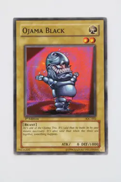 Yu-Gi-Oh! Ojama Black IOC-002 1st Edition - Image 1