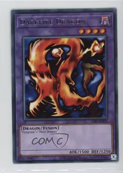 Darkfire Dragon Worldwide English YuGiOh Legend of Blue Eyes White #LOB-EN019 - Image 1