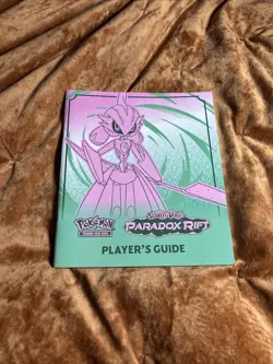 Pokemon Paradox Rift Roaring Moon Player's Guide Trading Card TCG ETB Book - Image 1