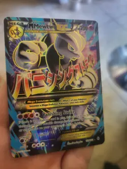 Pokemon XY Breakthrough M Mewtwo EX Full Art Ultra Rare Card 159/162 2015 BKT - Image 1