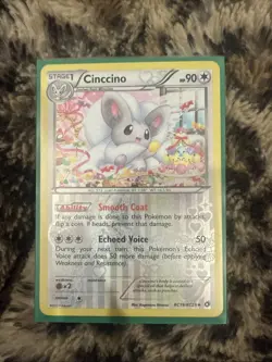 Cinccino RC19/RC25 Legendary Treasures Radiant Collection 2013 Pokemon Card VLP - Image 1