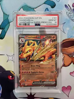Charizard ex 161 Sv: Scarlet & Violet Promo Cards Holo PSA 10 Gem Mt - Image 1