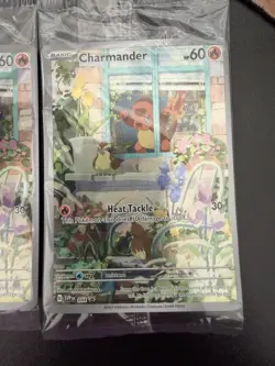 Pokemon TCG Obsidian Flames Charmander #044 SVP Black Star Promo Card, Sealed - Image 1