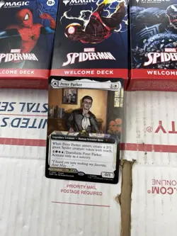 2025 NYCC Magic:The Gathering Spider-man Welcome Deck Set Of 5 WITH PROMO CARD - Image 5