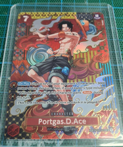One Piece Card Game Portgas D. Ace OP08 SP - Image 1