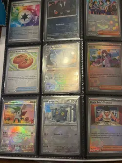 Pokemon Cards Huge Collection Binder Lot Prismatic Destined Poke Balls Wht Blk + - Image 5