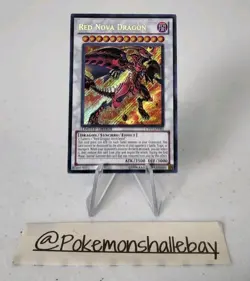Red Nova Dragon CT07-EN005 *NM* Limited Edition Secret Rare Yugioh Card - Image 1