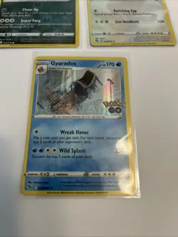 GYRADOS POKEMON GO TCG HOLO CARD LOT 022/078 Three Cards Nm - Image 2