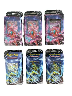 (6 Boxes) Deoxys V Battle Deck Pokemon Nintendo Trading Card Factory Sealed - Image 1