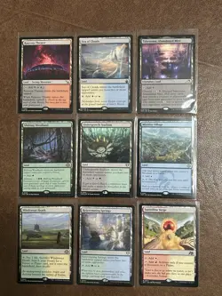 Magic MTG Mixed Surveil Fetch Verge etc Rare Land Lot New Unplayed ~$5-$15 Cards - Image 1