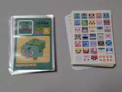 NM Pokemon Quest Sticker 2018 Carddass Sealdass 28 Card Semi-complete Set - Image 1
