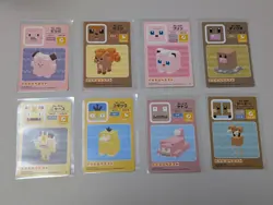 NM Pokemon Quest Sticker 2018 Carddass Sealdass 28 Card Semi-complete Set - Image 4