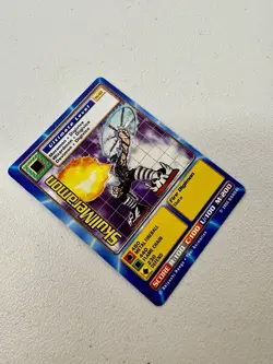 SkullMeramon Tb-07 | Digimon Taco Bell Promo Digi-Battle Card | Bandai 2000 - Image 3