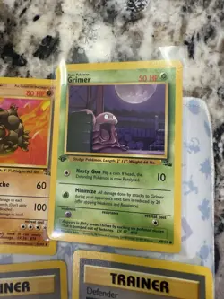 Pokemon Trading Card Game Mixed Lot Vintage - 2nd edition, Gym Heroes And Fossil - Image 5