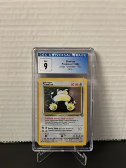 Snorlax Holo Jungle Unlimited 11/64 Pokemon Card CGC 9 - Image 2