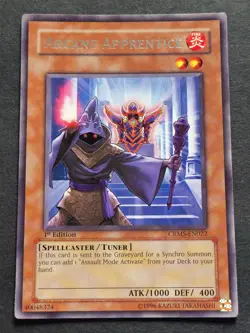 Arcane Apprentice 1st Edition CRMS-EN022 Yu-Gi-Oh! Crimson Crisis Card - Image 2