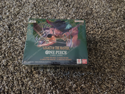 ONE PIECE CARD GAME LEGACY OF THE MASTER BOOSTER BOX 24 PACKS - Image 1