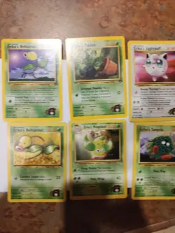 2000 Pokemon Gym Challenge Set Cards: Erika's 8 Card Lot - Image 2