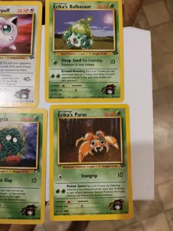 2000 Pokemon Gym Challenge Set Cards: Erika's 8 Card Lot - Image 3