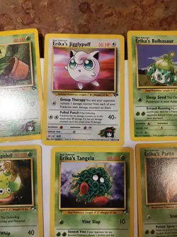 2000 Pokemon Gym Challenge Set Cards: Erika's 8 Card Lot - Image 5