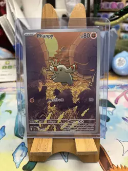 Pokemon Card TCG - Phanpy 205/191 Illustration Rare Surging Sparks Near Mint - Image 1