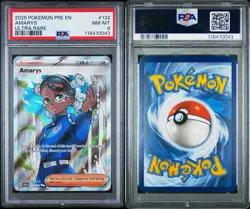 3 PSA Pokemon TCG Graded Card Lot From SV 2025 JTG PRE Full Art Trainer - Image 4
